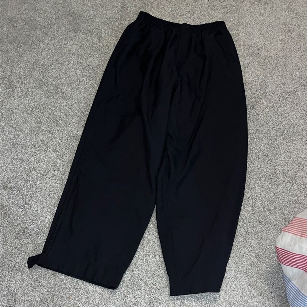 Foresters Black pullover waterproof rainwear men’s golf rain trousers pants XL